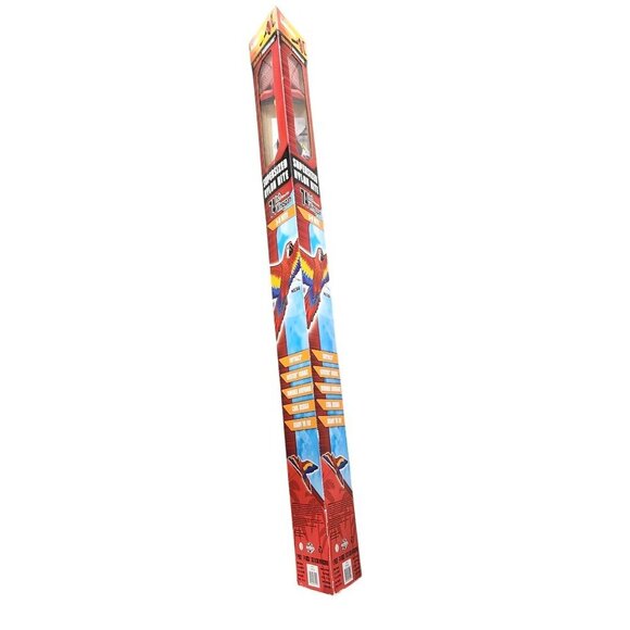 3-D Macaw Nylon Kite 6ft. Wingspan Durable Airframe HiTex Fabric Includes Line & - Picture 1 of 7